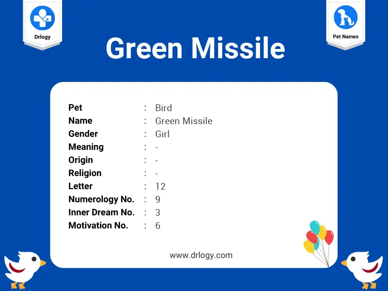 Green Missile Name Meaning